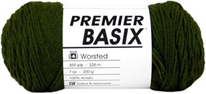 Picture of Premier Yarns Basix Yarn-Forest Green