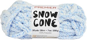 Picture of Premier Yarns Snow Cone Yarn-Blue Raspberry