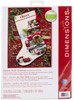Picture of Dimensions Counted Cross Stitch Kit 16" Long-Santa's Truck Stocking