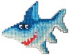 Picture of Collection D'Art Diamond Painting Magnet Kit 11.7x9.6cm-Shark