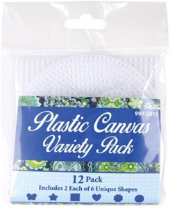 Picture of Janlynn Plastic Canvas Shapes 7 Count 12/Pkg-Variety