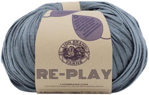 Picture of Lion Brand Re-Play Yarn-Pewter