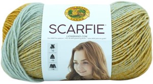 Picture of Lion Brand Scarfie Yarn-Ice/Gold