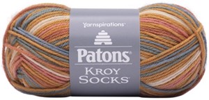 Picture of Patons Kroy Socks Yarn-Mid Century Stripes