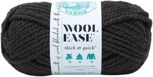 Picture of Lion Brand Wool-Ease Thick & Quick Yarn-Black Walnut