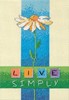 Picture of Dimensions Mini Counted Cross Stitch-Live Simply