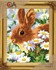 Picture of Collection D'Art Needlepoint Printed Tapestry Canvas 30X40cm-Rabbit