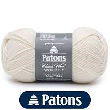Picture of Patons Classic Wool Yarn-Winter White