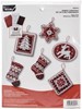 Picture of Bucilla Felt Ornaments Applique Kit Set Of 6-Nordic Christmas