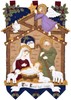 Picture of Bucilla Felt Wall Hanging Applique Kit-Away In The Manger