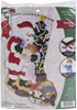 Picture of Bucilla Felt Stocking Applique Kit 18" Long-Christmas Hugs