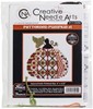 Picture of Colonial Needle Counted Cross Stitch Kit 4"X4.25"-Patterned Pumpkin 1 (14 Count)