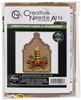 Picture of Colonial Needle Counted Cross Stitch Kit 3.6"X5.125"-Christmas Candle Ornament (14 Count)