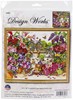 Picture of Design Works Counted Cross Stitch Kit 14"X18"-Full Bloom Garden (14 Count)