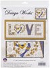 Picture of Design Works Counted Cross Stitch Kit 8"X20"-LOVE (14 Count)