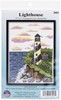 Picture of Design Works Counted Cross Stitch Kit 5"X7"-Lighthouse (14 Count)