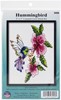 Picture of Design Works Counted Cross Stitch Kit 5"X7"-Hummingbird (14 Count)