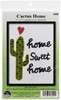 Picture of Design Works Counted Cross Stitch Kit 5"X7"-Cactus Home (14 Count)
