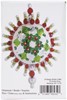 Picture of Design Works Satin Ball Beaded Ornament Kit 4"x5"-Holiday Wreath