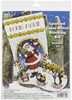 Picture of Design Works Counted Cross Stitch Stocking Kit 17" Long-Candy Land Santa (14 Count)