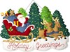 Picture of Bucilla Felt Wall Hanging Applique Kit-Holiday Greetings