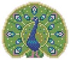 Picture of Collection D'Art Diamond Painting Magnet Kit 5.5"X4.75"-Peacock