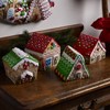 Picture of Bucilla Felt Ornaments Applique Kit Set Of 4-Gingerbread Christmas