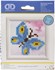 Picture of Diamond Dotz Diamond Embroidery Facet Art Kit 3"X3"-Butterfly Sparkle W/Frame
