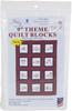 Picture of Jack Dempsey Themed Stamped White Quilt Blocks 9"X9" 12/Pkg-Trucks for all Seasons