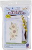 Picture of Jack Dempsey Stamped Pillowcases W/White Perle Edge 2/Pkg-Golden Sunflowers
