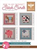 Picture of It's Sew Emma Stitch Cards 4/Pkg-Bee In My Bonnet Set H