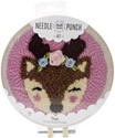 Picture of Fabric Editions Needle Creations Needle Punch Kit 6"-Deer