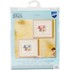 Picture of Vervaco Counted Cross Stitch Kit 7.75"X6.5"-Baby Boots Record On Aida (18 Count)