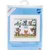 Picture of Vervaco Counted Cross Stitch Kit 11.25"X9.5"-Forest Animals Record On Aida (14 Count)