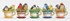 Picture of Dimensions Counted Cross Stitch Kit 19"X6"-Teacup Bird (14 Count)