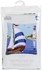 Picture of Vervaco Counted Cross Stitch Cushion Kit 16"X16"-Sailboat