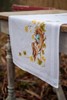 Picture of Vervaco Stamped Table Runner Embroidery Kit 16"X40"-Little Bird in Nest