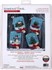 Picture of Dimensions Counted Cross Stitch Ornament Kit Set of 4-Christmas Jar Ornaments (14 Count)