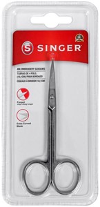 Picture of Singer Extra Curved Embroidery Scissors 4"-