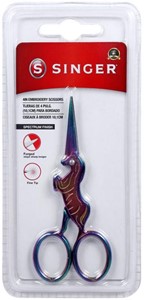 Picture of Singer Forged Unicorn Embroidery Scissors 4"-Spectrum