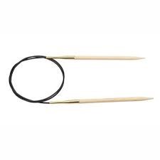 Picture of Knitter's Pride Bamboo Fixed Circular Needle 16"  Size US 0