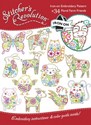Picture of Stitcher's Revolution Iron-On Transfers-Floral Farm Friends