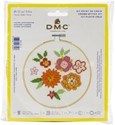 Picture of DMC Stitch Kit 6" Diameter-Japanese Flowers (14 Count)