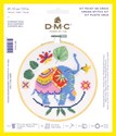 Picture of DMC Stitch Kit 6" Diameter-Elephant (14 Count)