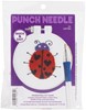 Picture of Design Works Punch Needle Kit 3.5" Round-Lady Bug