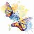 Picture of RIOLIS Counted Cross Stitch Kit 11.75"x11.75"-Colorful Flight (14 Count)