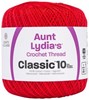 Picture of Aunt Lydia's Classic Crochet Thread Size 10-Atom Red