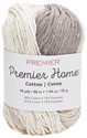 Picture of Premier Yarns Home Cotton Yarn - Multi-Cream Stripe