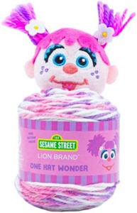 Picture of Lion Brand Sesame Street One Hat Wonder Yarn-Abby Cadabby