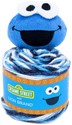 Picture of Lion Brand Sesame Street One Hat Wonder Yarn-Cookie Monster